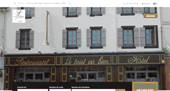 Desktop Screenshot of hotel-letoutvabien.fr
